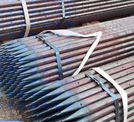 玉树超前小导管预埋钢管出尖打孔焊倒刺无缝焊管厂